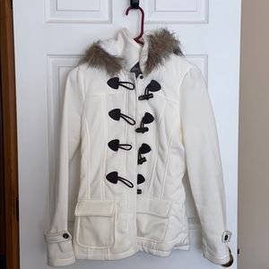 Winter Coat Toggle Closure
